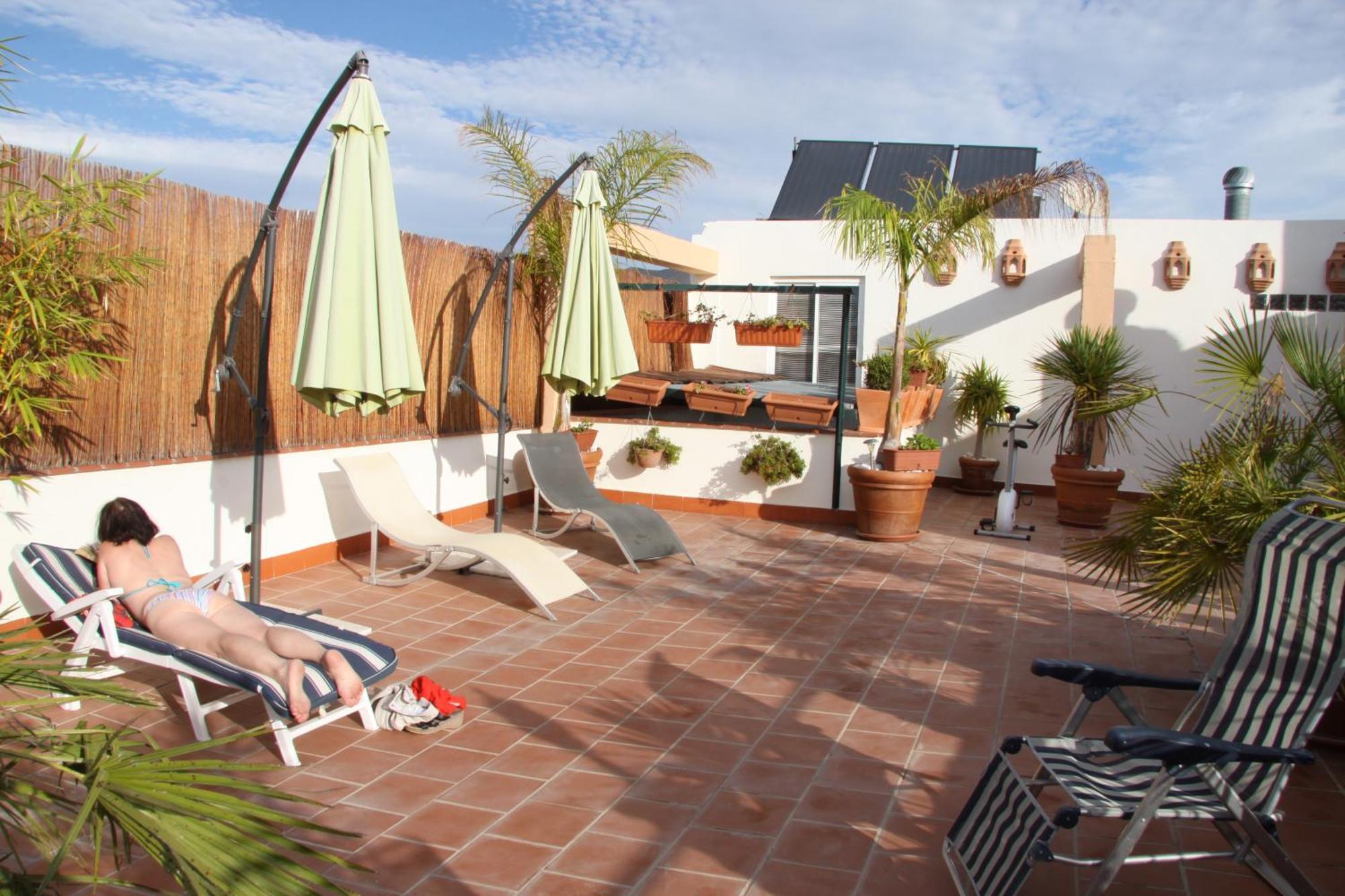 Hotel Maria Cristina La Cala Del Moral ภายนอก รูปภาพ